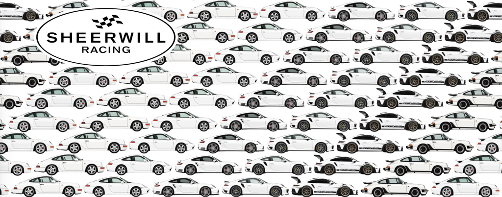 SWR Porsche 911 Print White Color Block